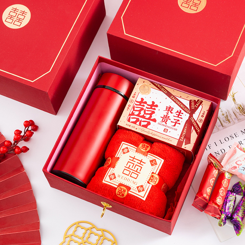 伴手礼女伴娘结婚婚礼实用回礼订婚姐妹团宾客高级感礼盒生日礼品