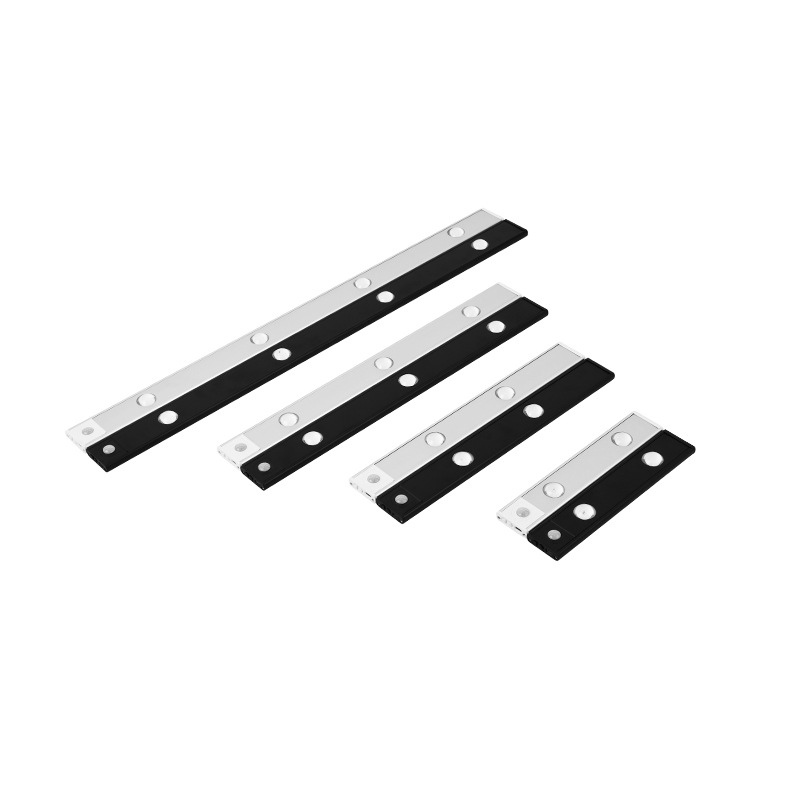 Long strip sensor wardrobe light, night light, smart wardrobe light, radar sensor wardrobe light, warm white light, charging desk lamp Item Picture