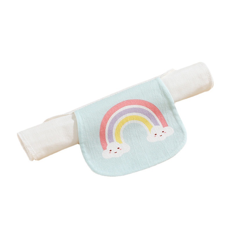 Manufacturers Wholesale Sweat Absorbent Towel Children's Cotton Cotton Kindergarten Sweat Absorbent Towel Baby Child Cushion Four Or Six Layers Item Picture