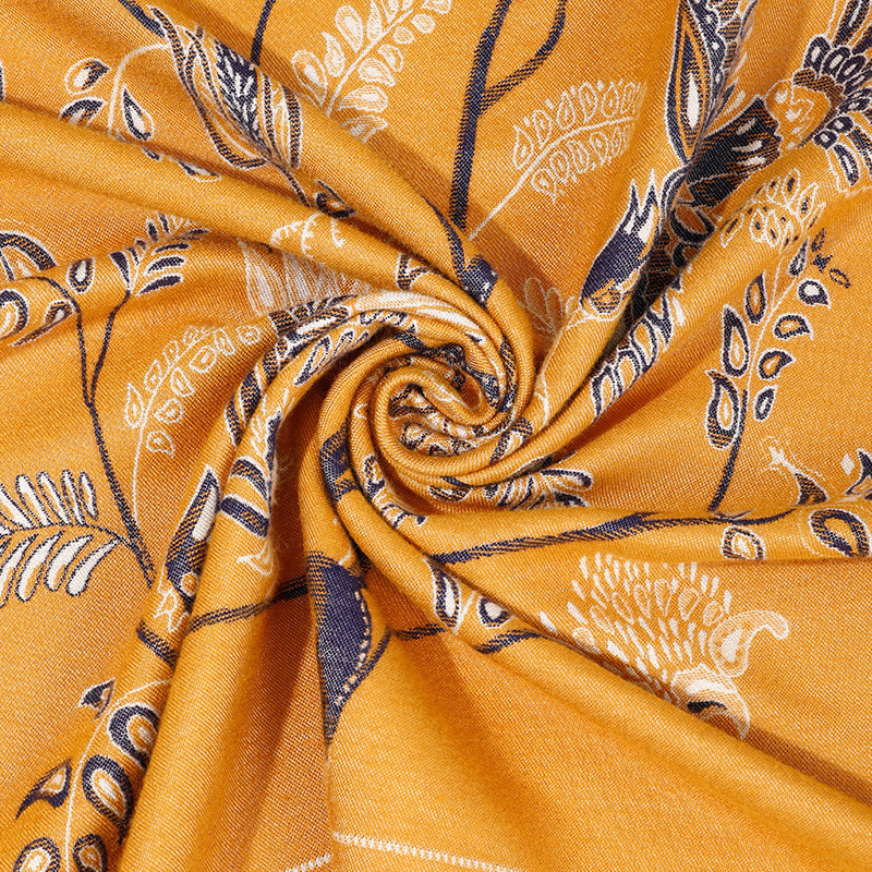 Cashmere Wool Scarf Shawl Senior Sense All Matching Jacquard Scarf Female Autumn Winter Explosive Imitation Cashmere Scarf Wholesale Specification drawing