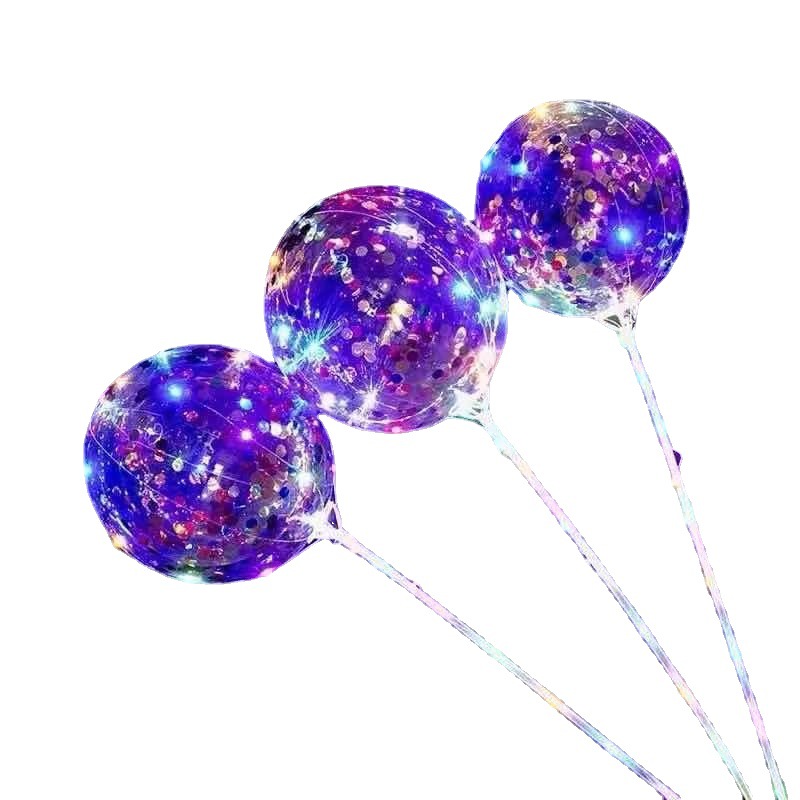Internet-famous transparent bouncy balls, luminous bouncy balls, street promotion, night market. Scan the code for wholesale of bouncy balls Specification image