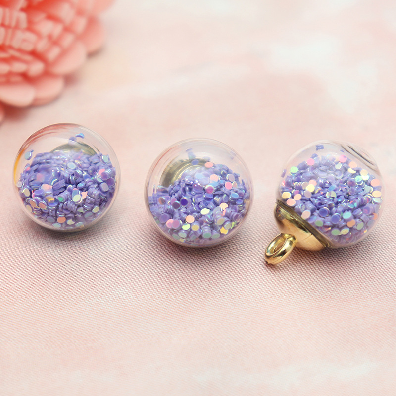 Ins-style sweet polka dot glass ball pendant, hair band, wristband DIY accessory manufacturer Application Scenario