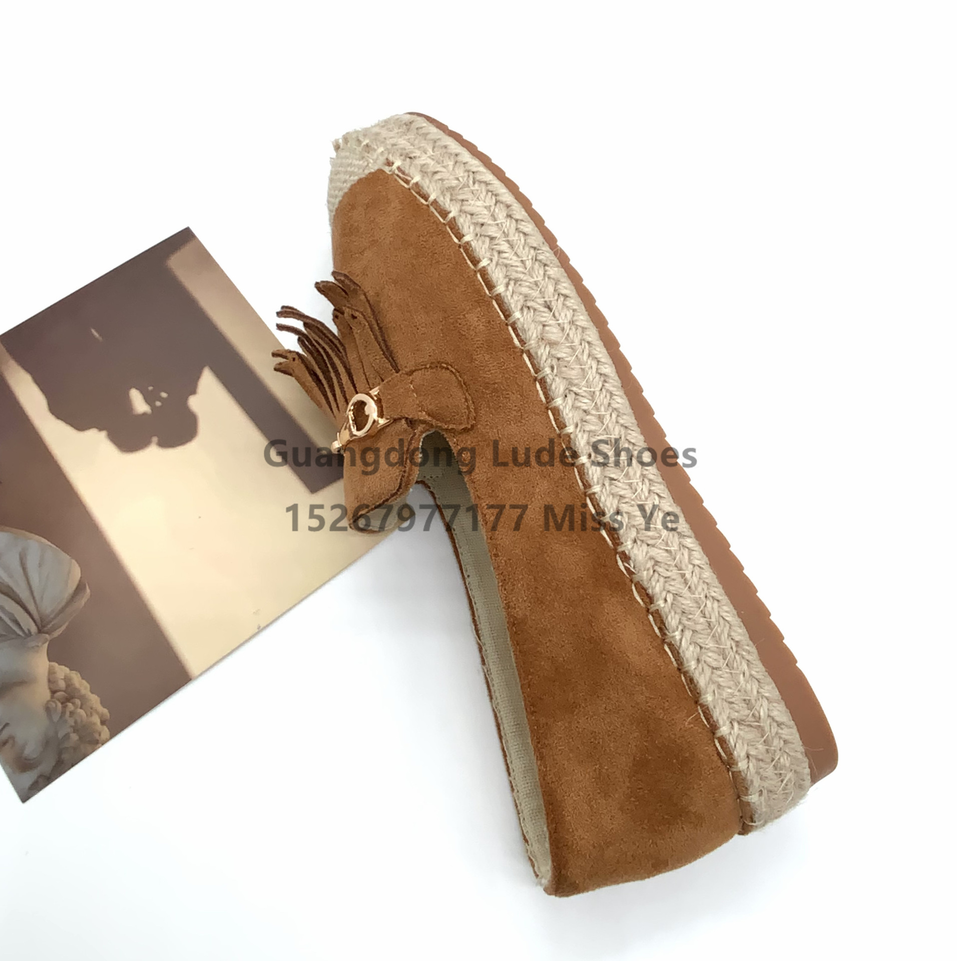 [Support Mixed Batch] Women's Thick Sole Single Shoe Flannelette Increase Thick Sole Single Shoe Women's Guangzhou Women's Shoes Craft Shoes Casual Specification drawing