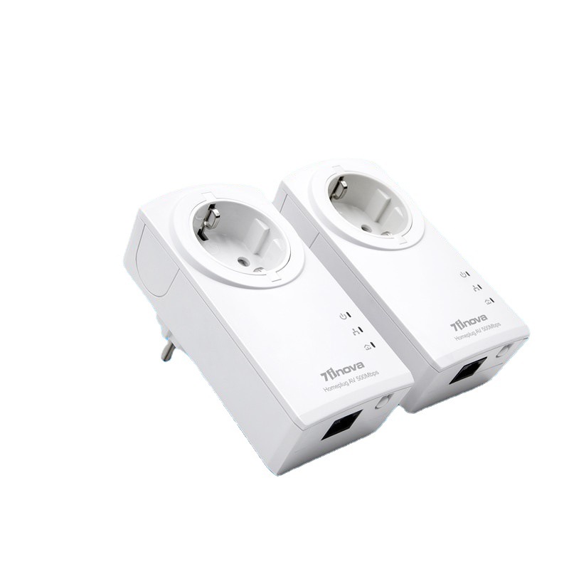 7INOVA· 7-flag 500M power modem Passthrough PLC straight-through power line adapter Specification image