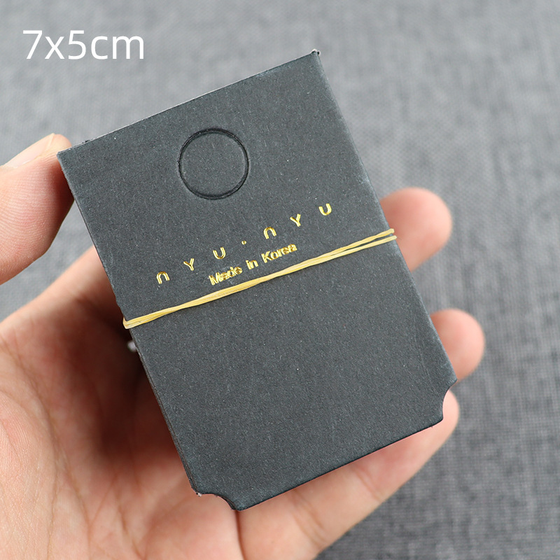 现货发夹卡纸可爱韩版发夹子卡片发饰diy包装100张一捆包装材料详情6