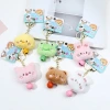 Creative plush pendants, cute cartoon bear keychains, backpack decorations, girlish ins accessories x in stock details Picture