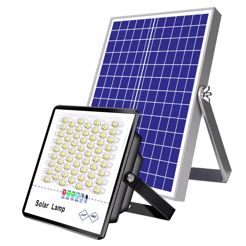 Solar outdoor garden lamps, ultra-bright hanging lamps, new rural lighting floodlights, high-power indoor and outdoor street lamps factory Item Picture
