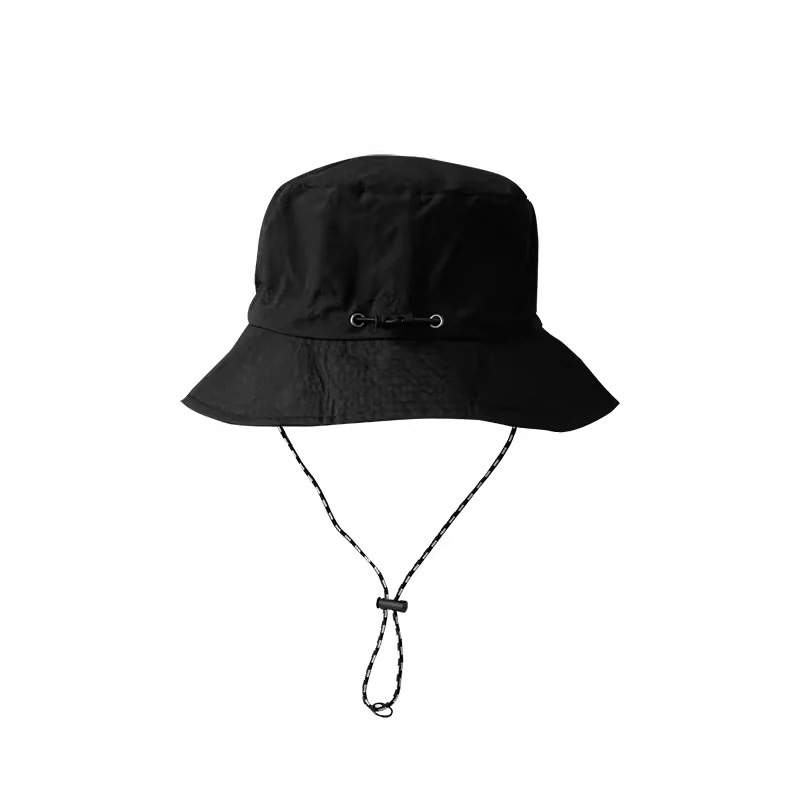 防水渔夫帽可收纳包包盆帽夏季薄款速干户外登山帽男士遮阳帽子女