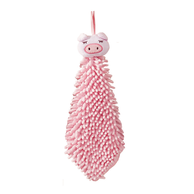 New household kitchen Chenille towel hand towel dry and wet dual-purpose cartoon strong absorbent cloth manufacturer wholesale Application Scenario