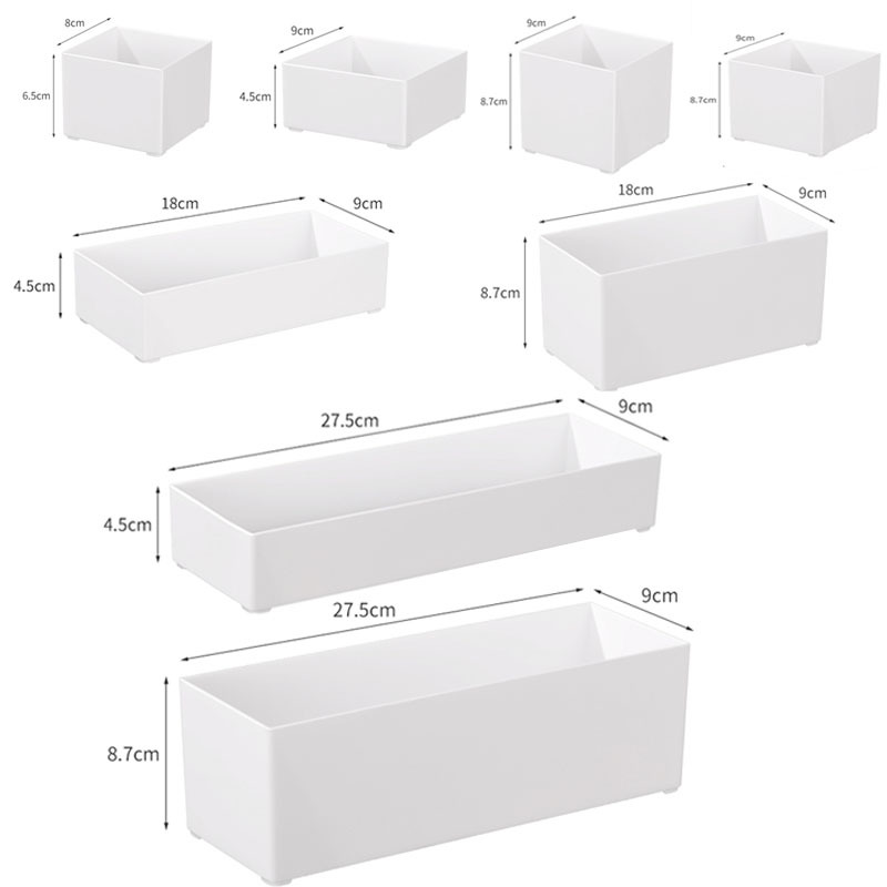 其他收纳盒厨房抽屉内置分格分隔厨具餐具叉筷勺文具化妆品储物盒