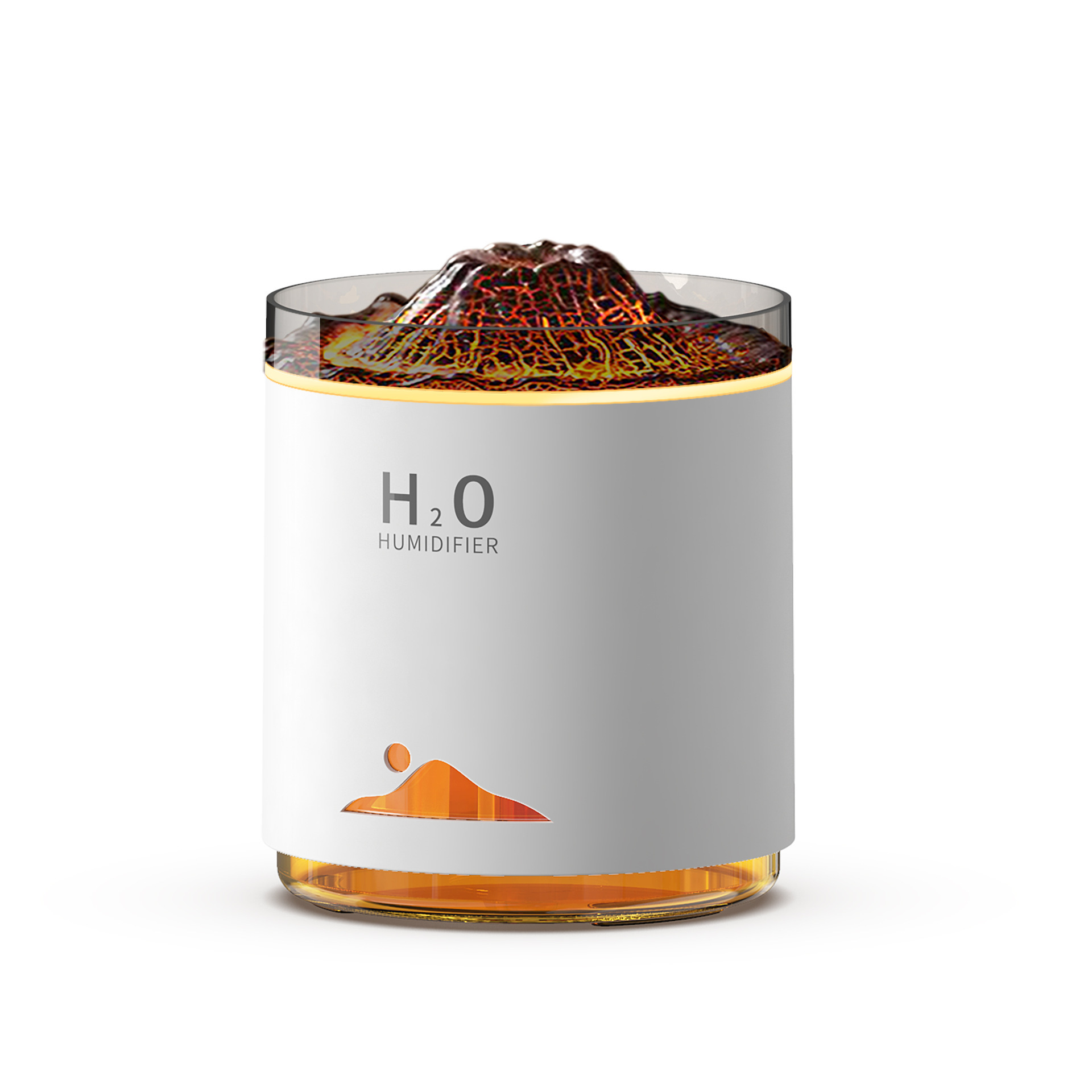 加湿器/车载香薰机/城锦电子/车载/迷你小加湿器白底实物图