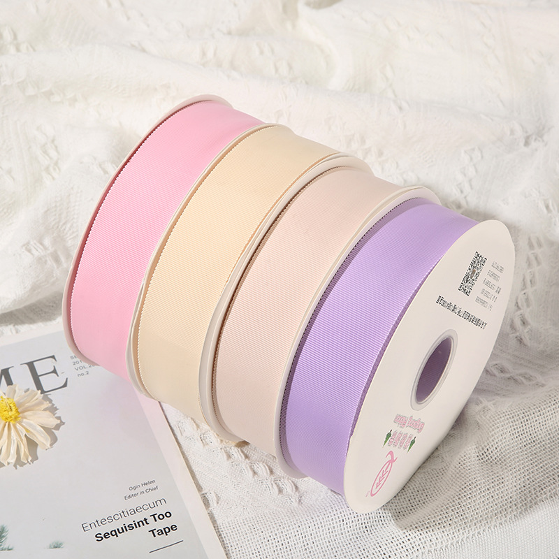 3.8cm manufacturers for rayon ribbed hat with hair accessories DIY materials ribbon gift packaging clothing accessories details Picture