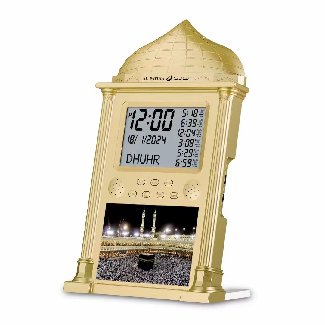 alfajia manufacturer faj-118 LCD electronic Chapel clock azan time clock