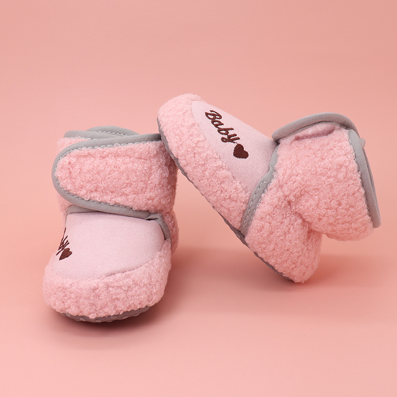 Baby Walking Shoes Autumn And Winter Soft Soled Snow Boots Plus Cashmere Warm Boys And Girls Baby 2022 New Children's Shoes Application Scenario
