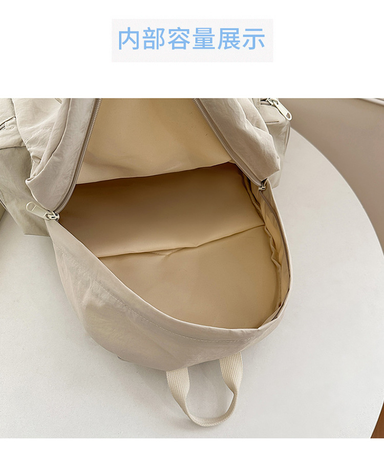 日系ins甜美风蝴蝶结轻便小背包高颜值清新小仙女逛街旅行双肩包详情24