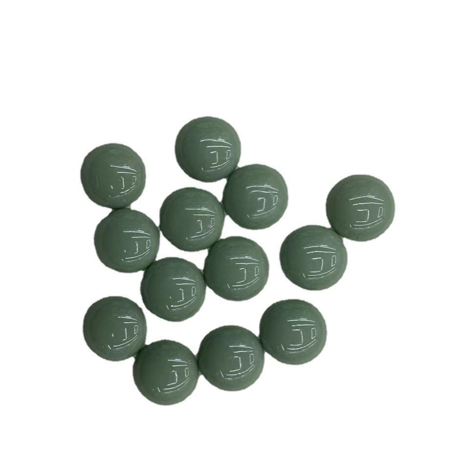 The live-streaming accessory beads with semi-circular shells, mung bean color, jade and white magnolia color have received overwhelming praise and are being snapped up in a frenzy Item Picture