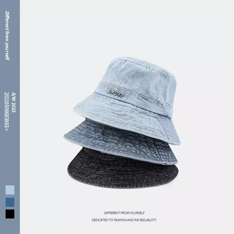 2023 nuevo estilo drawing rope cowboy pescador sombrero mujer vintage lavado hacer viejo cubo sombrero reductor edad mujer visera sombrero versátil hombre Specification image