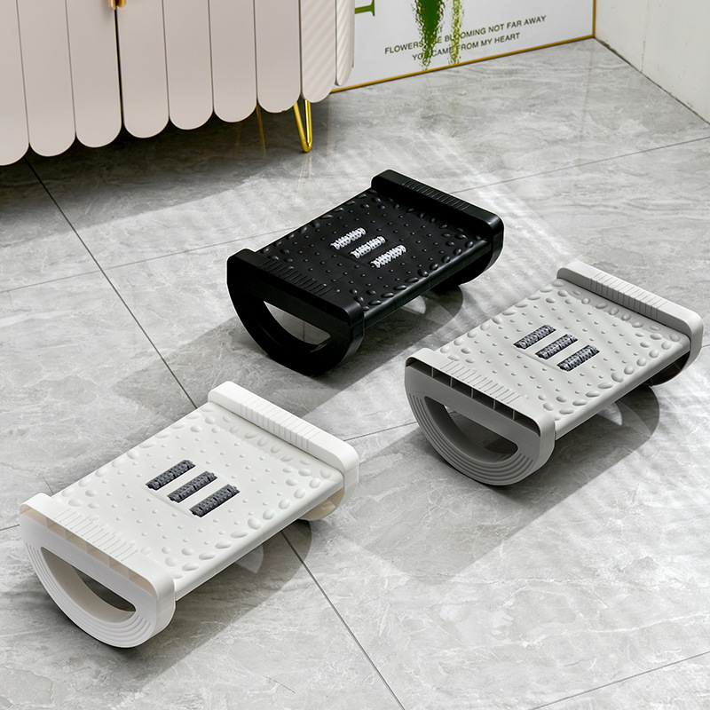 Office footstool Footstool stool desk foot support under the table anti-cross legs and foot massage device