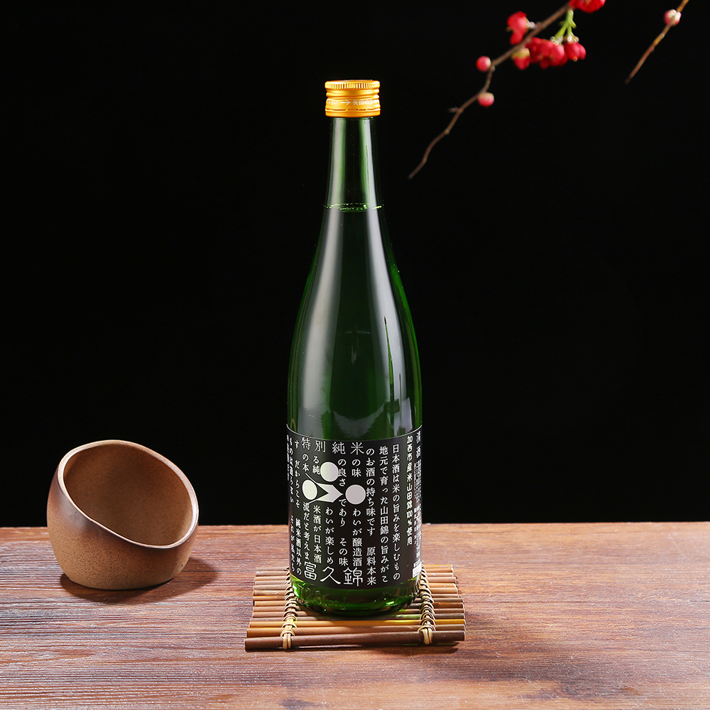 Original imported Japanese sake, 720ml Fukujin sake, sweet and refreshing when entering the mouth. Wholesale of foreign trade imported spirits Specification image