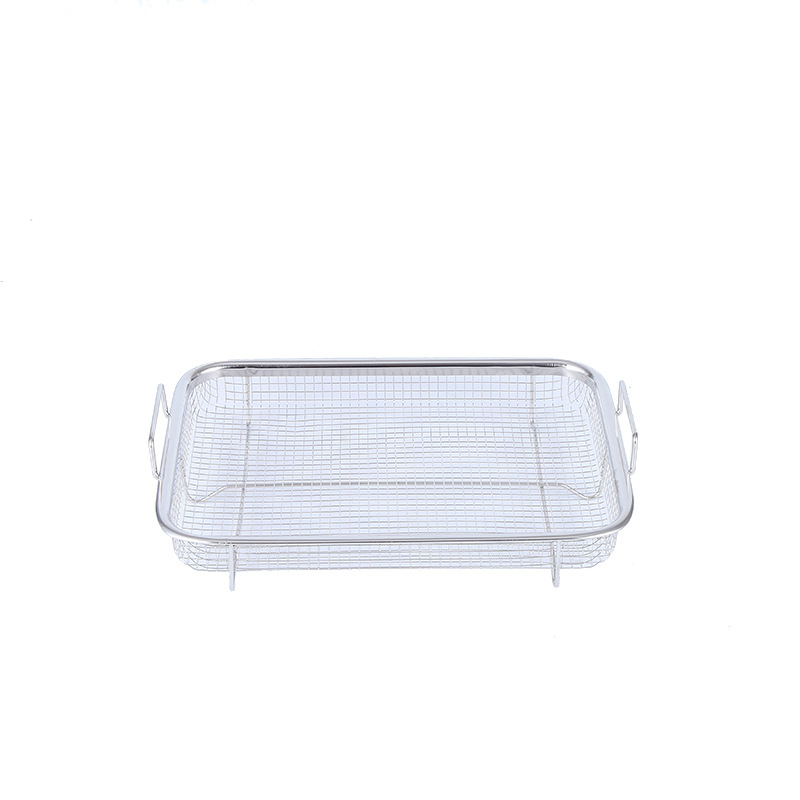 Nueva cesta de fritura cuadrada comercial de acero inoxidable para pollo y patatas fritas filtro de red de fritura malla de fugas de aceite de fritura productos del hotel Item Picture
