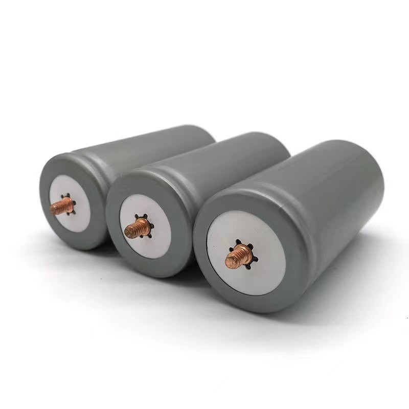 Suministro de fábrica 32650 lifepo4 batería 3.2V cilíndrica puntiaguda con tornillo célula de luz solar Specification image