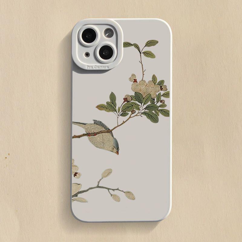 国潮爆款梅花系列适用苹果15手机壳iPhone14promax新款防摔13/12/11全包XR