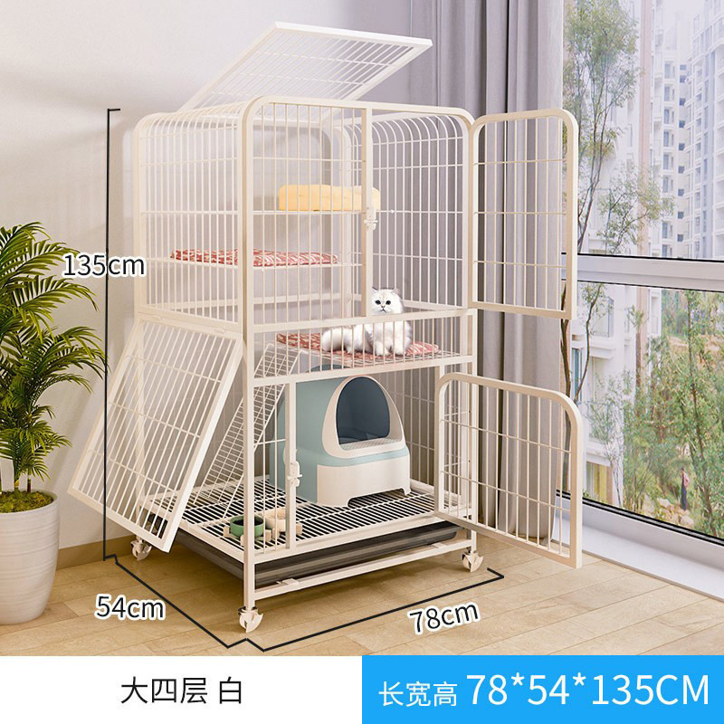 Cat cages for household indoor use increase free space. Cat villas, cat houses, cat sheds, direct supply from cat cage manufacturers details Picture