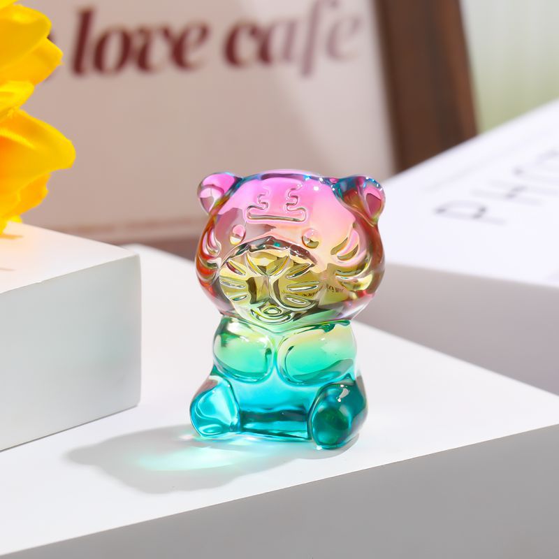 批发琉璃十二生肖摆件水晶十二生肖套装公仔创意桌面摆件龙蛇新品详情18