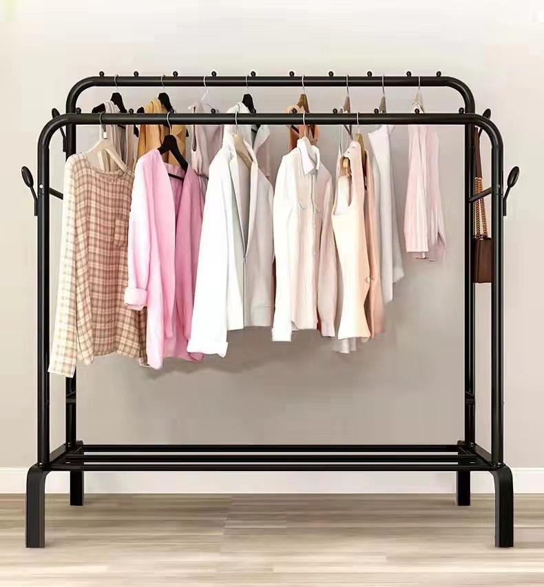 Simple Wardrobe Dormitory Bedroom Rental Room Hangers Household Storage Clothes Iron Rack Economy Simple Modern Application Scenario