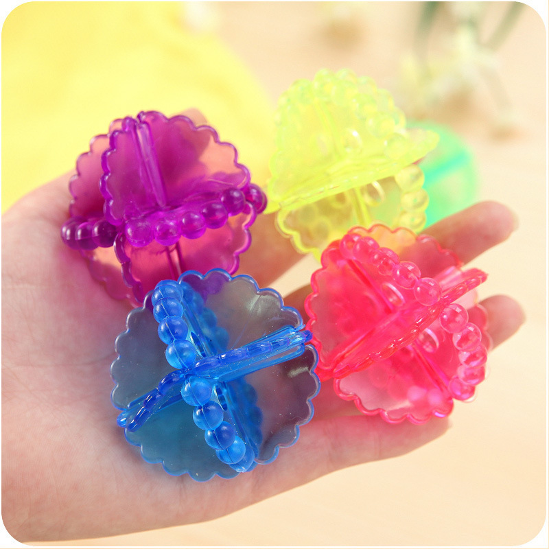 Color Clear Magic Wash Ball Magic Decontamination Laundry Ball Anti-Entanglement Cleaning Ball details Picture