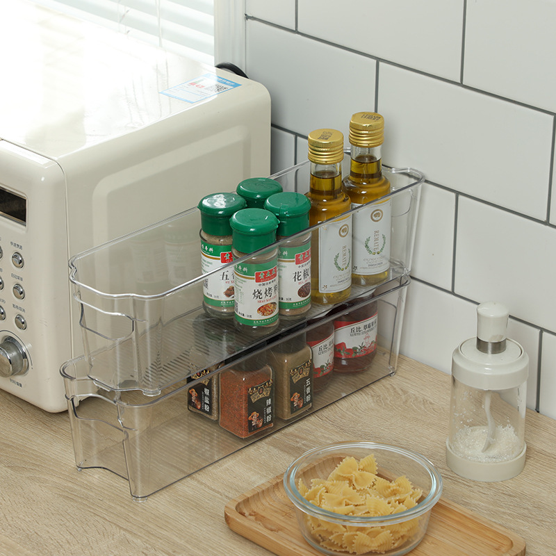 Pet Transparent Cell Storage Box Egg Box Fruit And Vegetable Crisper Box Kitchen Storage Plastic Refrigerator Storage Box Specification drawing