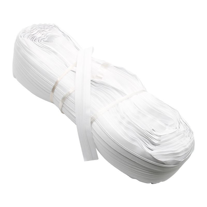 Factory No. 4 nylon size zipper wholesale sofa covers, throw pillows, backpack zippers black and white in stock, multiple colors available Item Picture