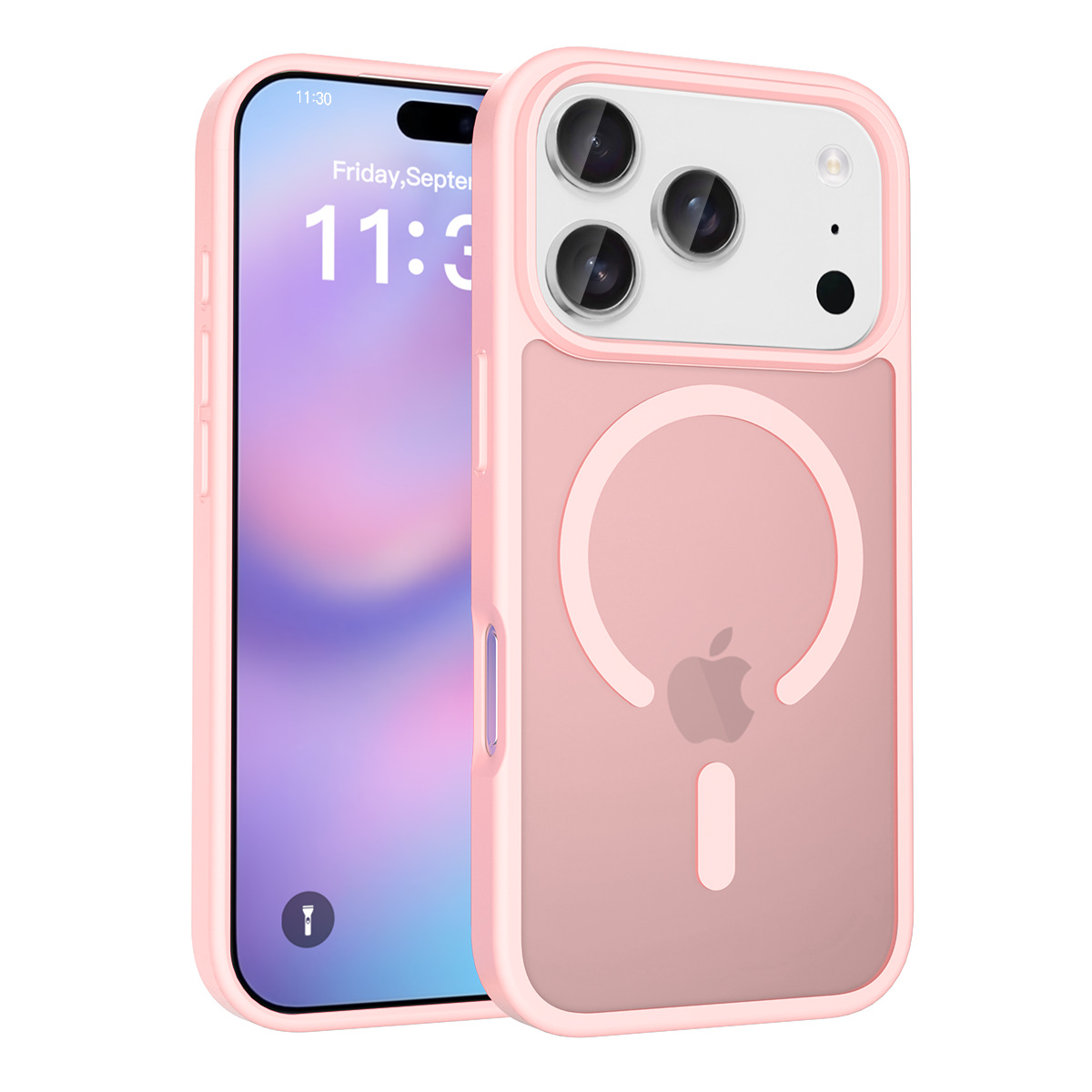 跨境苹果17pm手机壳磁吸16pro肤感防摔iphone15promax磨砂保护套详情17
