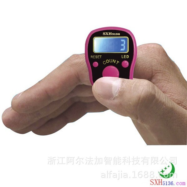 Sxh Brand 5136 Series 1040 Led Luminous Card Equipped With Foreign Trade Domestic Lcd Digital Display Electronic Chanting Counter details Picture
