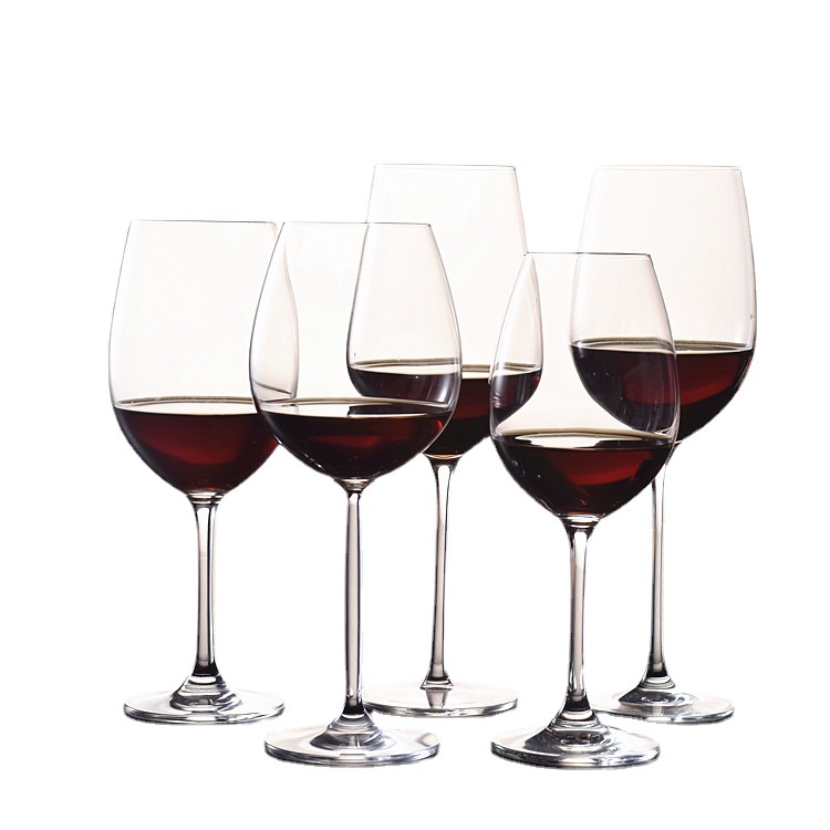 Crystal glass wine glass wholesale set of 2 pieces, gift box, wine accessories, highball glass, Burgundy glass, Bordeaux logo Item Picture