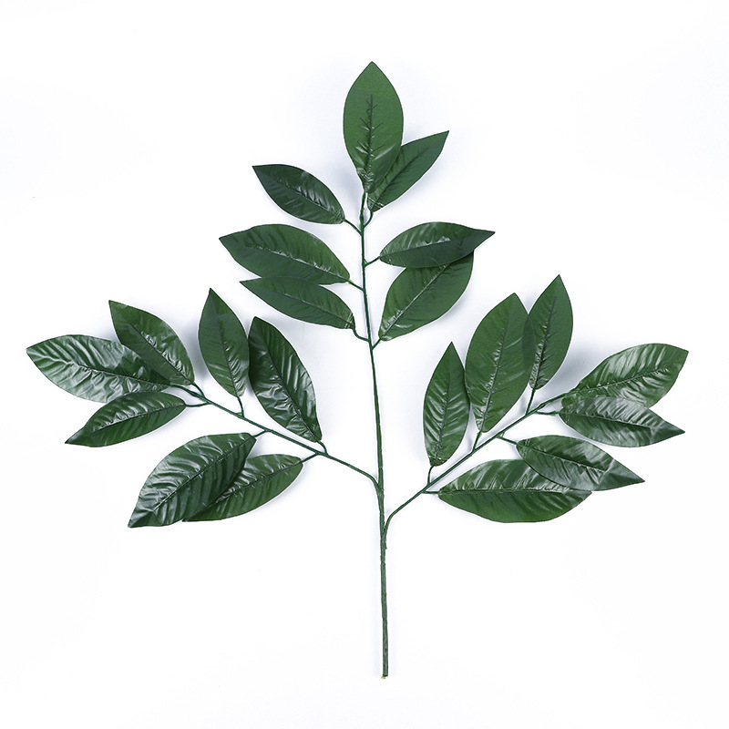 Artificial plants, artificial branches, artificial leaves, engineering greening plants, leaves for indoor and outdoor landscaping, soft decorative plants Application Scenario