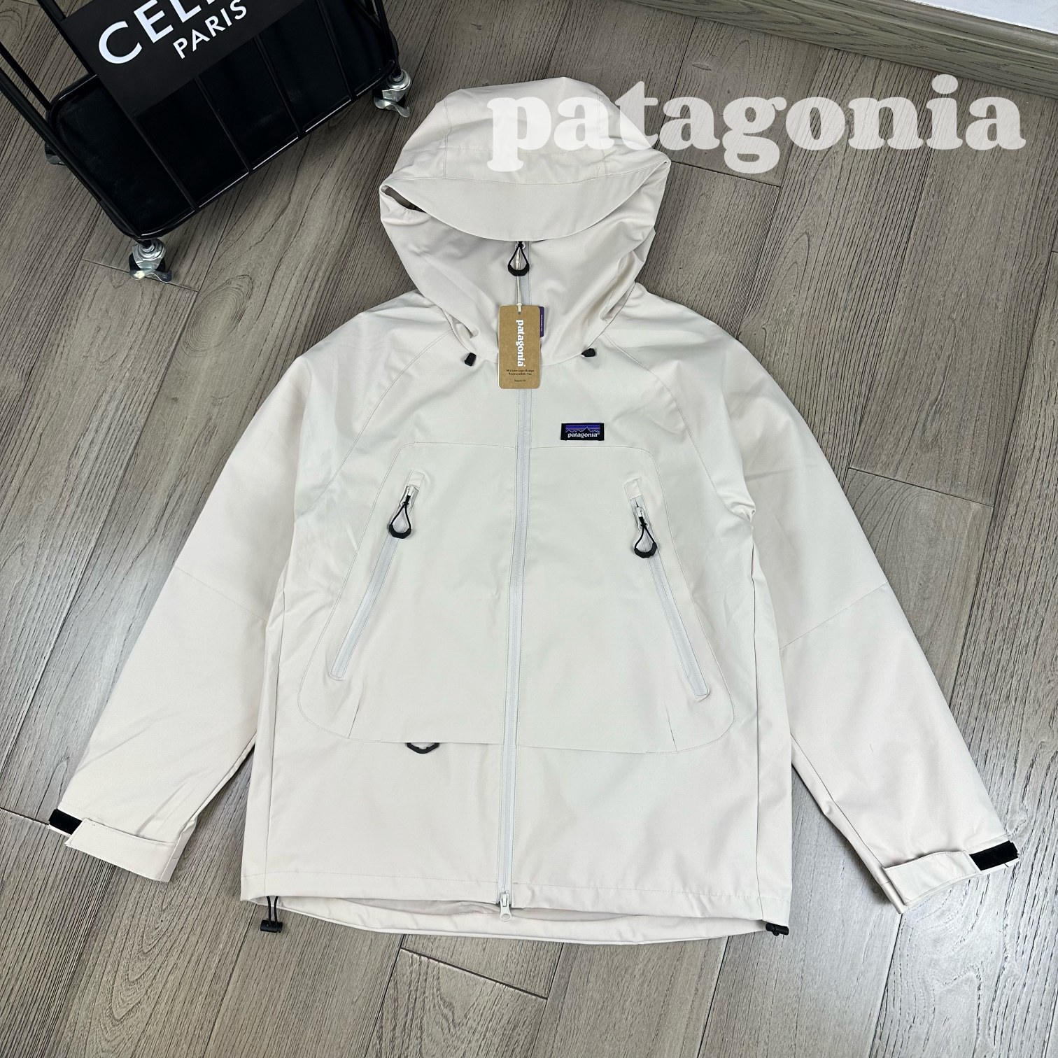 High-quality cross-border trade pata series lightweight outdoor hooded down jacket for couples and men and women details Picture