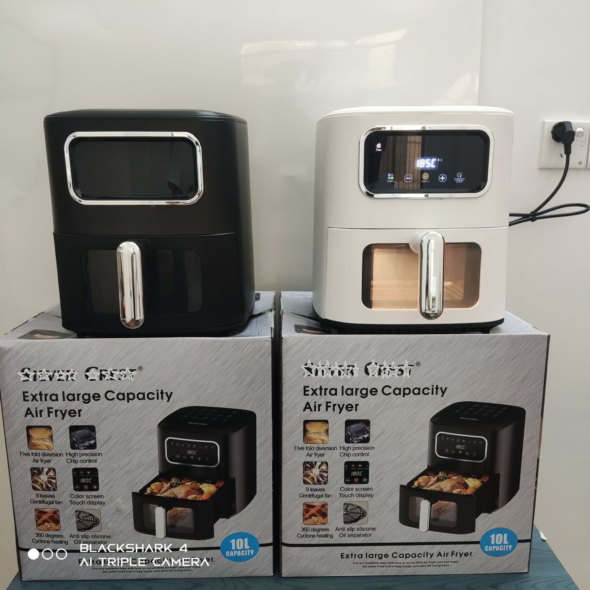 10L Large Capacity Visual Air Fryer Multi-Functional Electric Fryer Home Fries Machine Foreign Trade Cross-Border Manufacturers Direct Sales Application Scenario