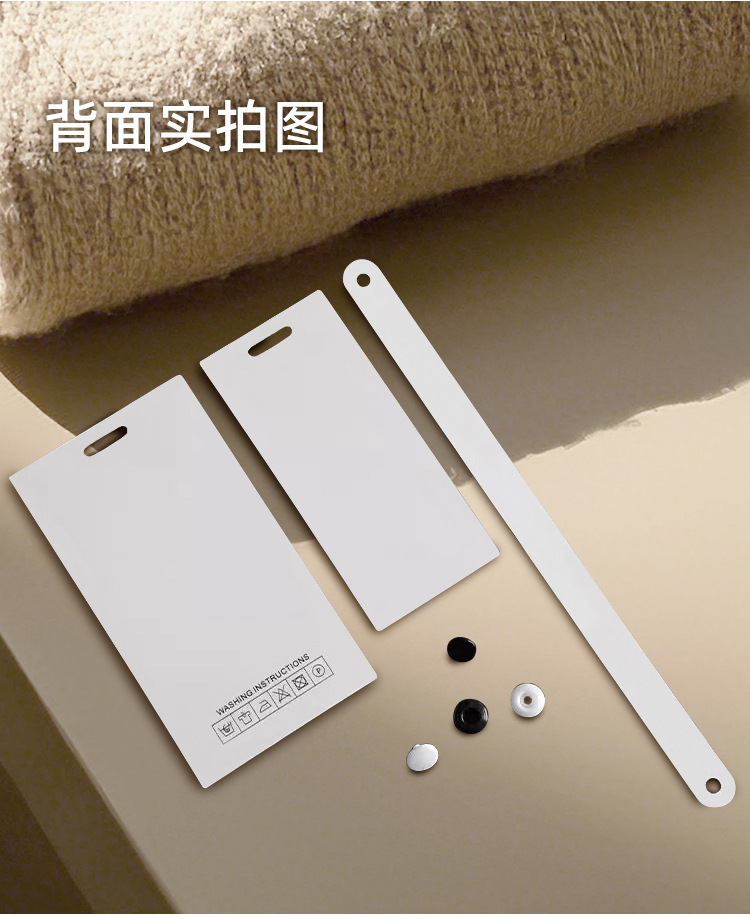 高档服装吊牌定制简约男女装吊卡防拆带订做印刷logo标签辅料定做详情6