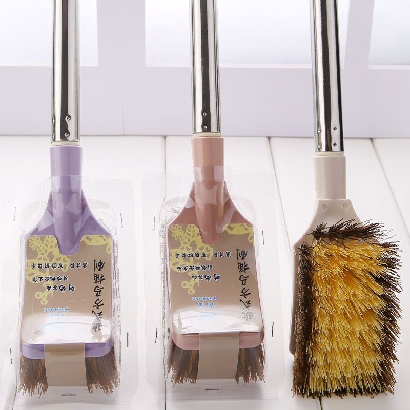 G136 Household toilet cleaning toilet cleaning brush Long handle toilet brush Household slot cleaning brush both sides toilet brush wholesale