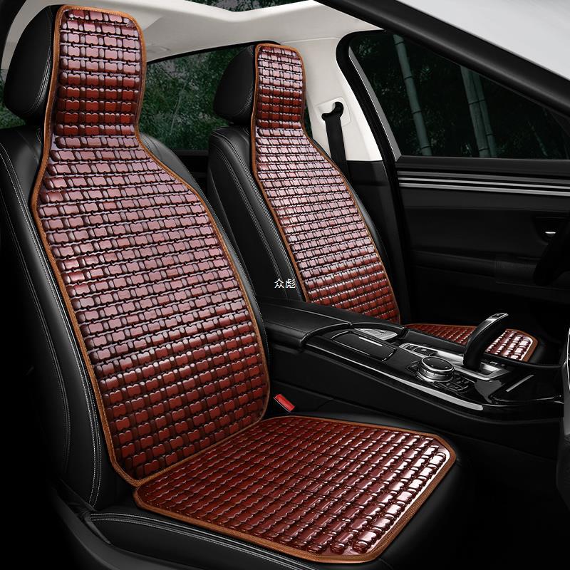Car Seat Cushion Summer Cool Mat Single Piece Truck Seat Cushion Bamboo Mat Ice Silk 3D Breathable Summer Ventilation Zb details Picture