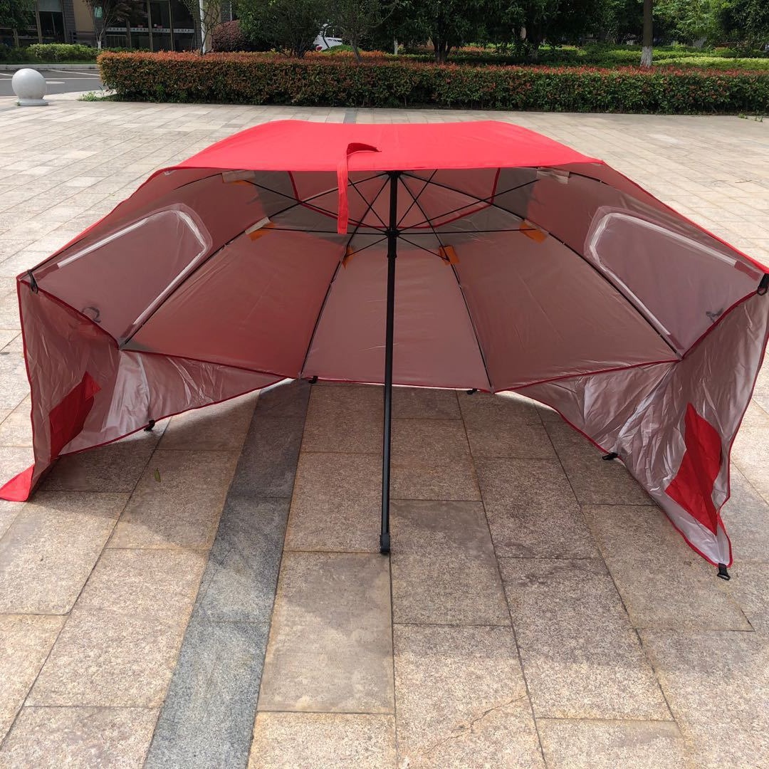 Portable beach tent umbrella Multi-purpose tent Camping team tent Large fishing umbrella umbrella shade