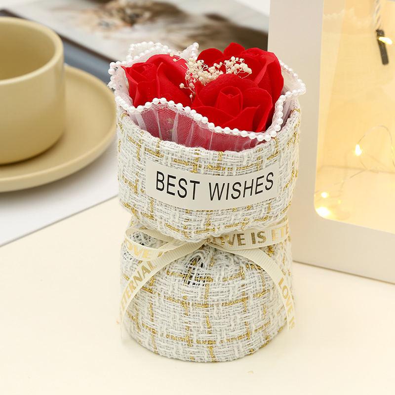 少儿育教花杆/网红灯/三丽鸥/玫瑰花小熊/玻璃灯罩细节图