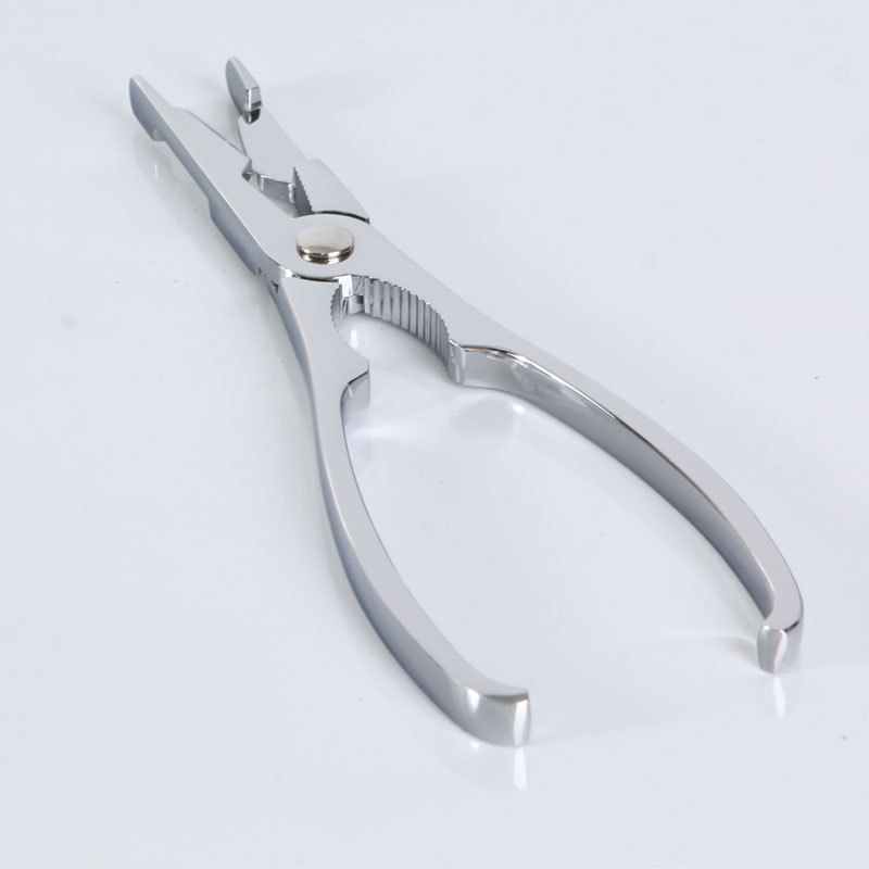 Source manufacturers zinc alloy fine throw light 91 grams crab clip seafood clip hairy crab crab clamp shrimp crab tool