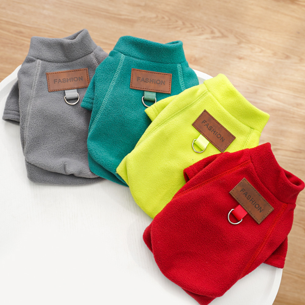 Cross-border venta caliente año nuevo mascota perro gato otoño invierno ropa con polgones de peluche desgaste exterior puede ser remolcada bears fa lucha Application Scenario