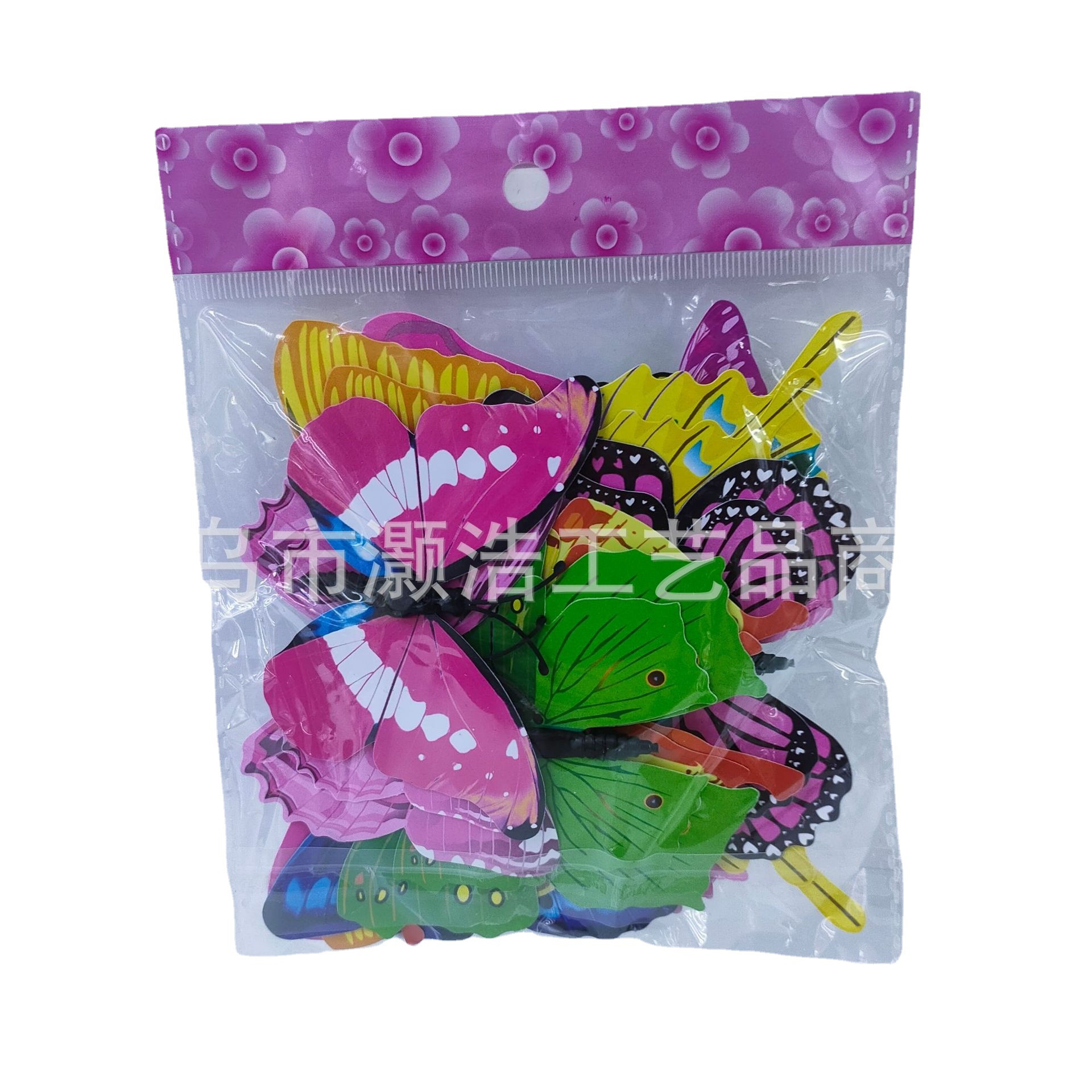 Factory Direct Sales Simulation Butterfly, 3D Three-Dimensional Butterfly, Daily Decoration, Painted Butterfly, Feather Butterfly Item Picture