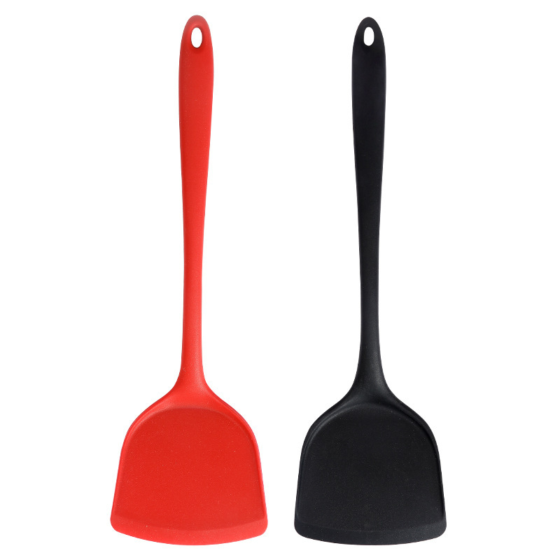 Cross-Border Silicone Spatula 85G Chinese Spatula All-Inclusive Non-Stick Frying Pan Shovel High Temperature Household Kitchenware Item Picture