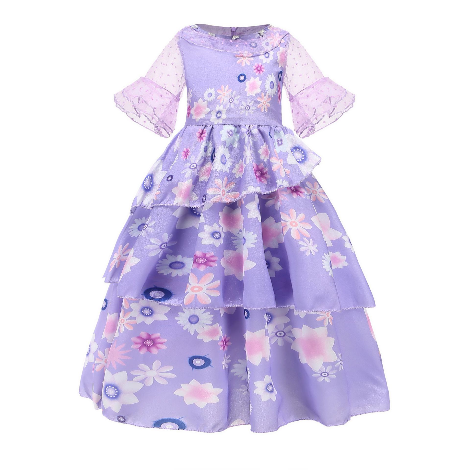 Encanto Mirabe Girls' Princess Dress Isbela cosplay export one-piece consignment details Picture