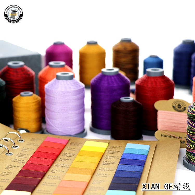 涤纶蜡线 手缝线 车缝线 皮艺线 DIY制作 Xian Ge 15#（0.60mm)