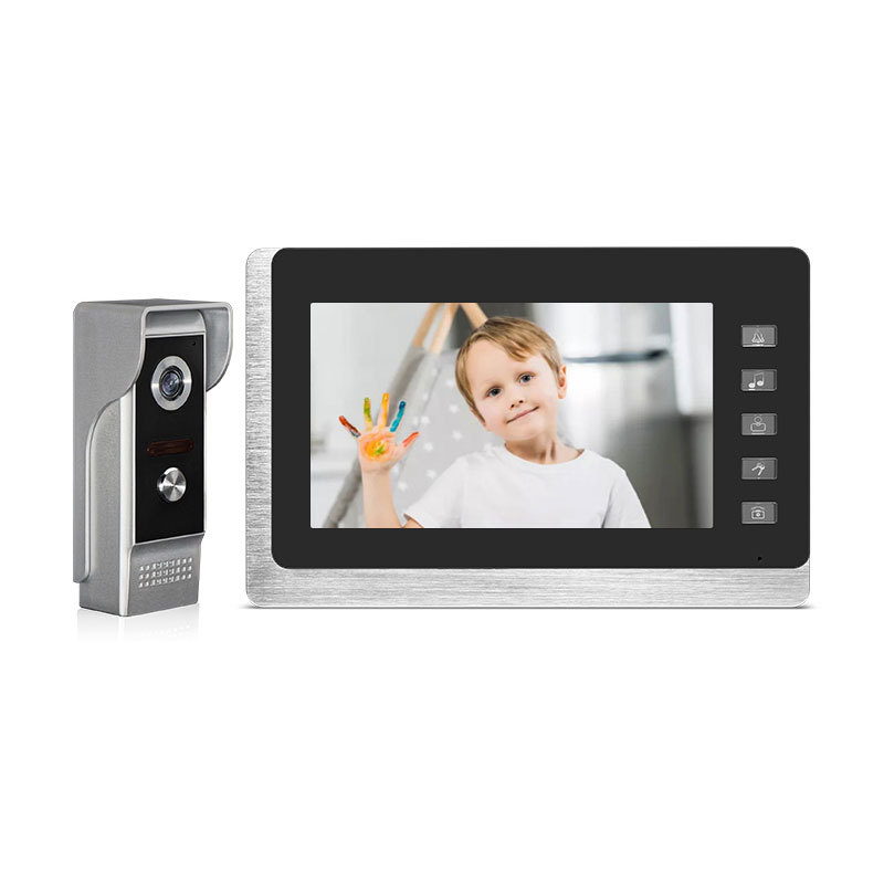 可视对讲门禁系统壁挂门铃室内机单元门小区别墅实时防盗监控